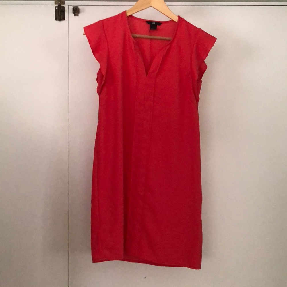 H&M Coral Dress - Size 2